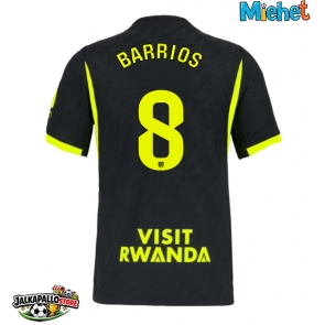 Atletico Madrid Pablo Barrios #8 Vieraspaita 2026-27 Lyhythihainen
